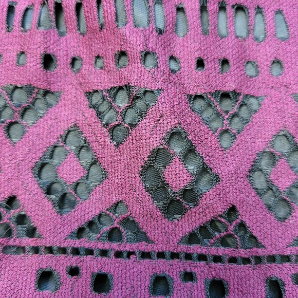 Likely Kakki Purple Off The Shoulder Halter Tie Micro Mini Dress Size 4 NWT - Picture 5 of 16